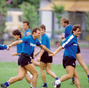 sampdoria di Boskov in ritiro