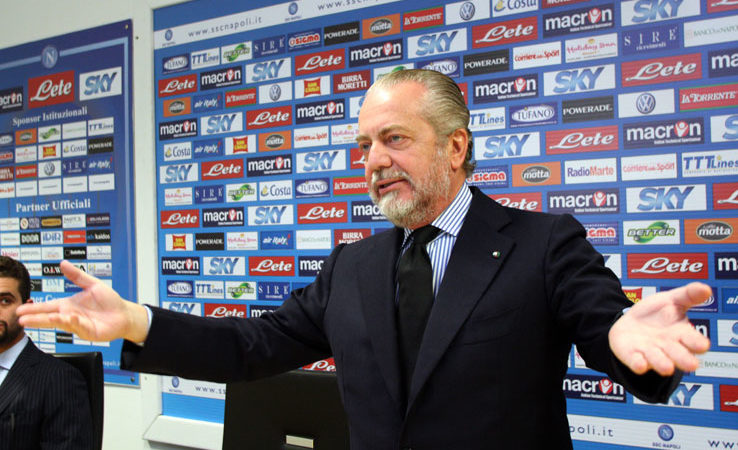 de laurentiis vuole lo scudetto